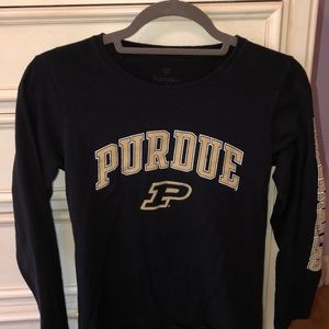 Purdue black long sleeve